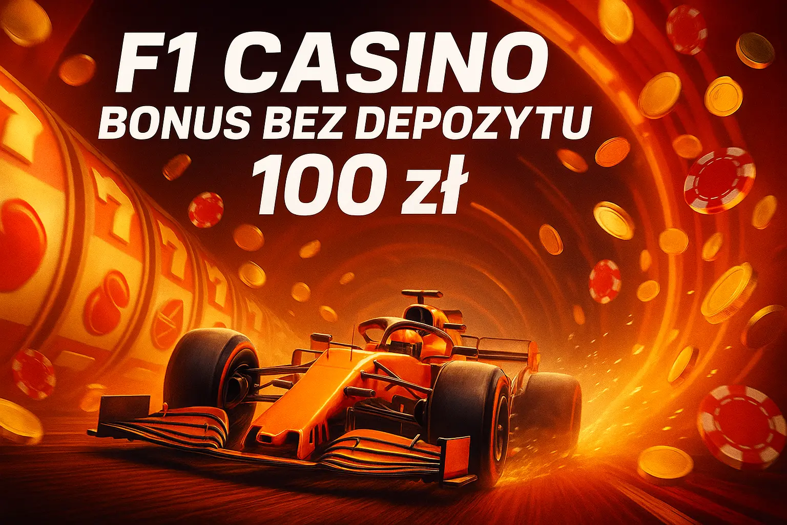 F1 casino bonus bez depozytu 100 zł zgarnij już dziś